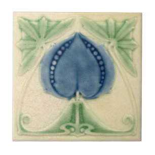 Azulejo da antiguidade da reprodução de Nouveau