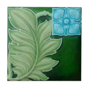Azulejo da antiguidade da reprodução de Nouveau