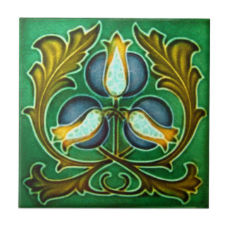 Azulejo da antiguidade da reprodução de Nouveau da