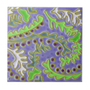 Azulejo da antiguidade da reprodução de Paisley 