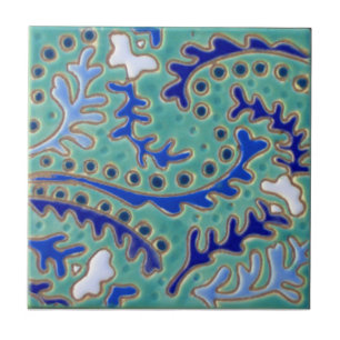 Azulejo da antiguidade da reprodução de Paisley 