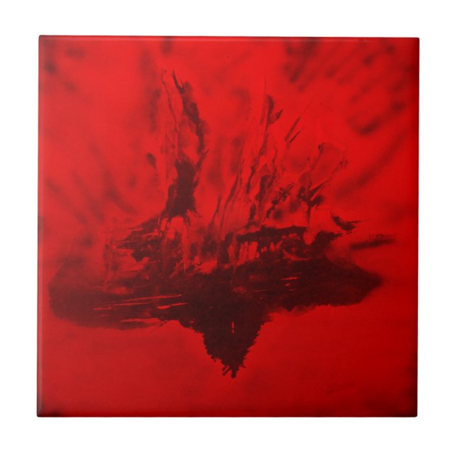 Azulejo da ascensão de Phoenix para a decoração, (Frente)