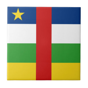Azulejo da Bandeira da Centrafrique