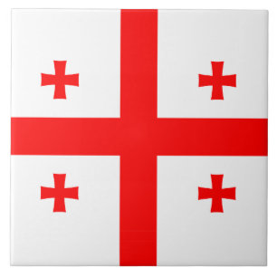 Azulejo da bandeira da Geórgia
