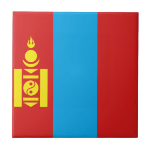 Azulejo da Bandeira da Mongólia