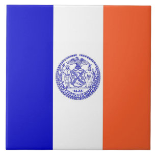 Azulejo da bandeira da Nova Iorque