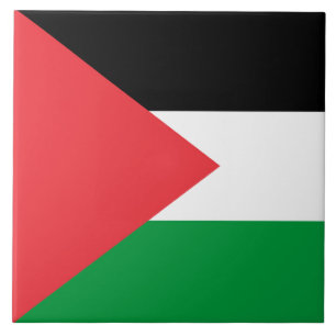 Azulejo da bandeira da Palestina