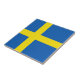 Azulejo da bandeira da suecia (Lateral)
