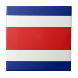 Azulejo da bandeira de Costa Rica