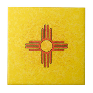 Azulejo da BANDEIRA de NEW MEXICO