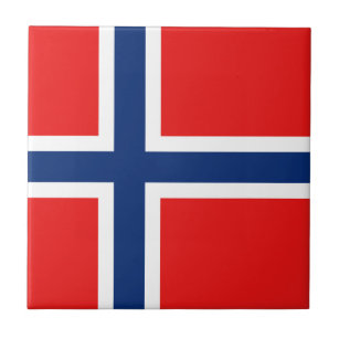 Azulejo da bandeira de Noruega