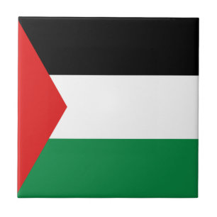 Azulejo da bandeira de Palestina