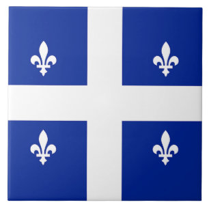 Azulejo da bandeira de Quebeque