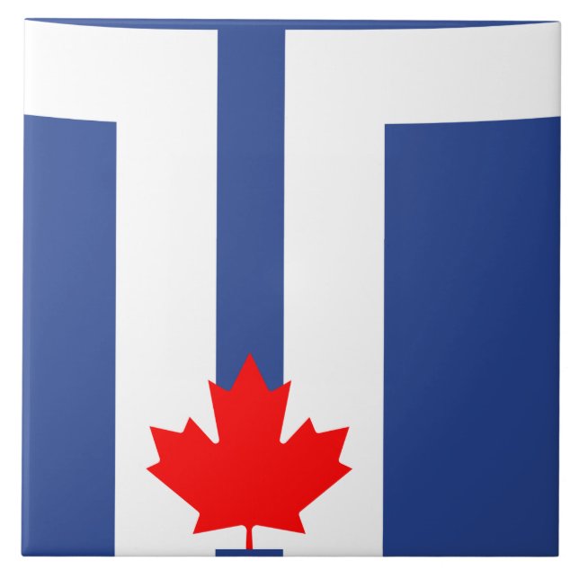 Azulejo da Bandeira de Toronto (Frente)