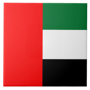 Azulejo da bandeira de United Arab Emirates
