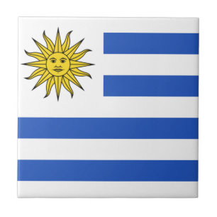 Azulejo da bandeira de Uruguai