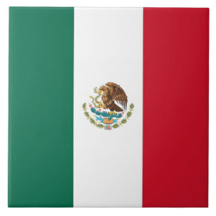 Azulejo da bandeira mexicana