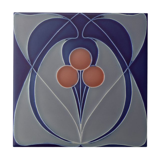 Azulejo da característica de design do vintage de (Frente)