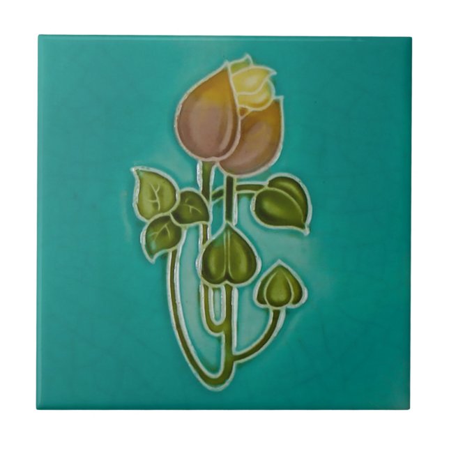 Azulejo da característica de design do vintage de (Frente)