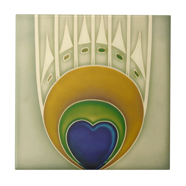 Azulejo da característica de design do vintage de (Frente)