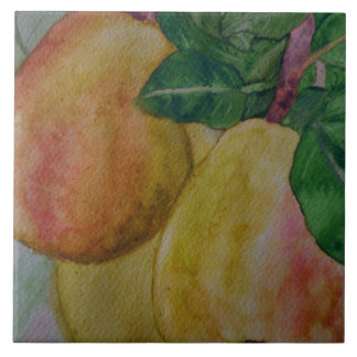 azulejo da cozinha com aguarela original