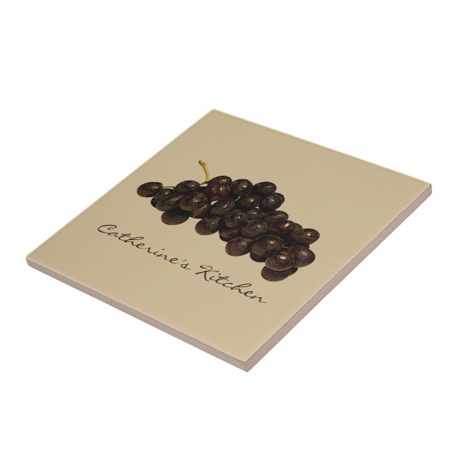 Azulejo da cozinha das uvas (Lateral)