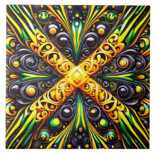 Azulejo da Design moderna jamaicana Colors