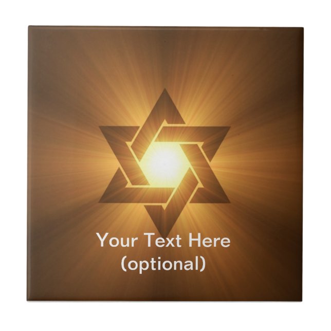 Azulejo da estrela de David (Frente)