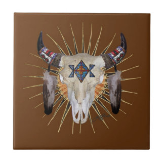 Azulejo da estrela do búfalo