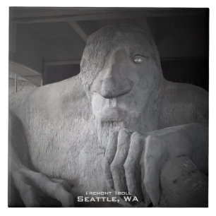 Azulejo da foto do troll de Seattle Fremont