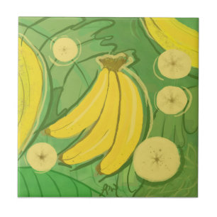 Azulejo da fruta: Bananas