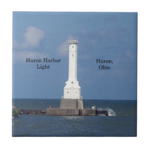 azulejo da Huron Harbor Light