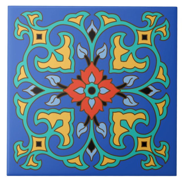 Azulejo da Ilha Catalina Vintage (Frente)