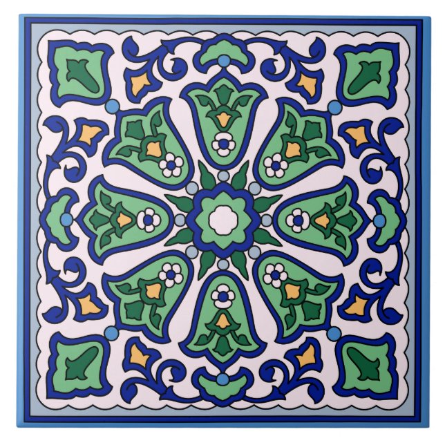 Azulejo da Ilha Vintage Catalina (Frente)