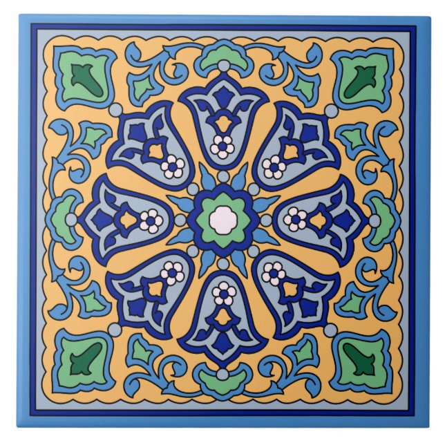 Azulejo da Ilha Vintage Catalina (Frente)