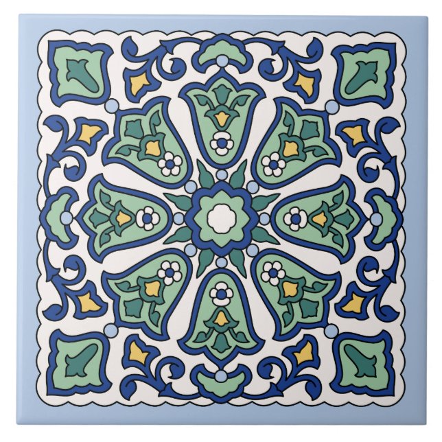 Azulejo da Ilha Vintage Catalina (Frente)