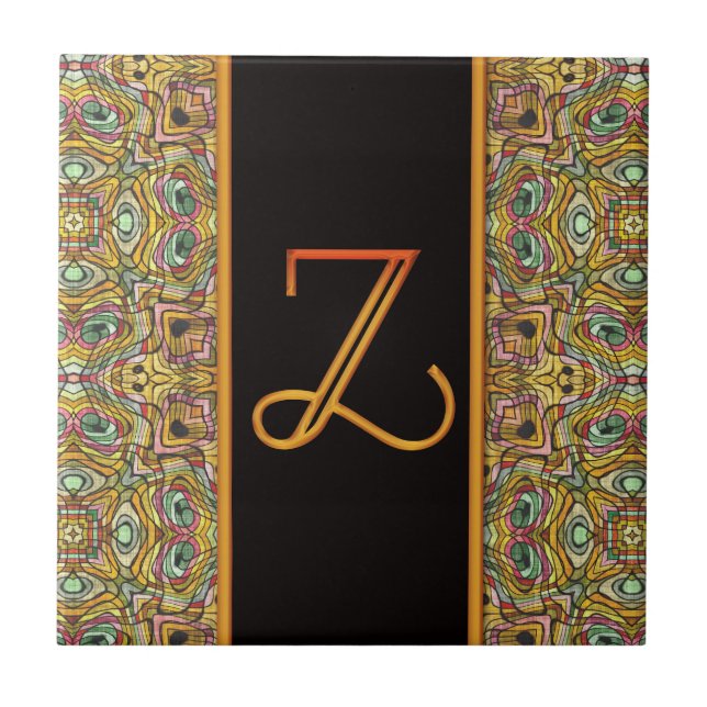 Azulejo da LETRA Z (Frente)
