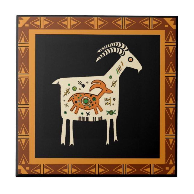 Azulejo da Mãe Montanha Sudoeste (Frente)