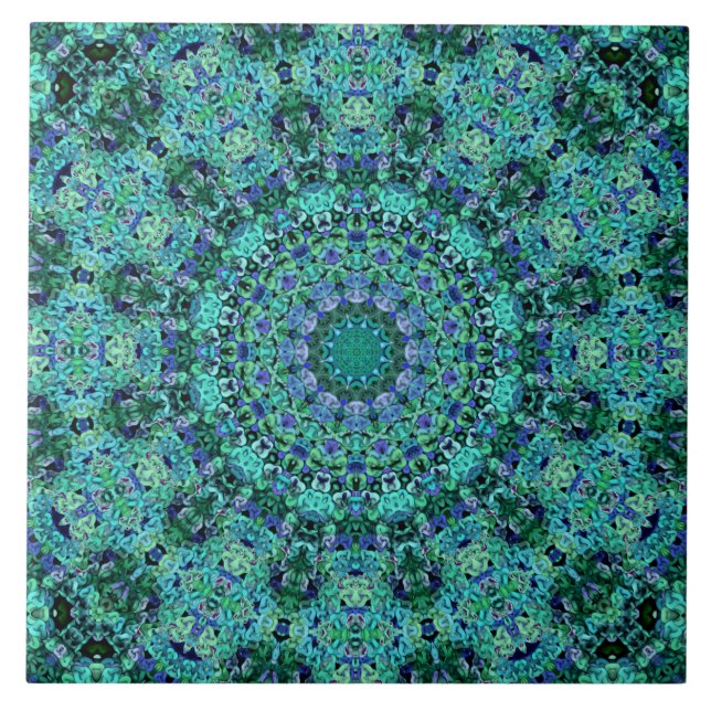 Azulejo da mandala de Eva-Lucia (Frente)