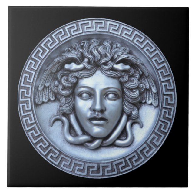 Azulejo da Parede Silver Medusa (Frente)