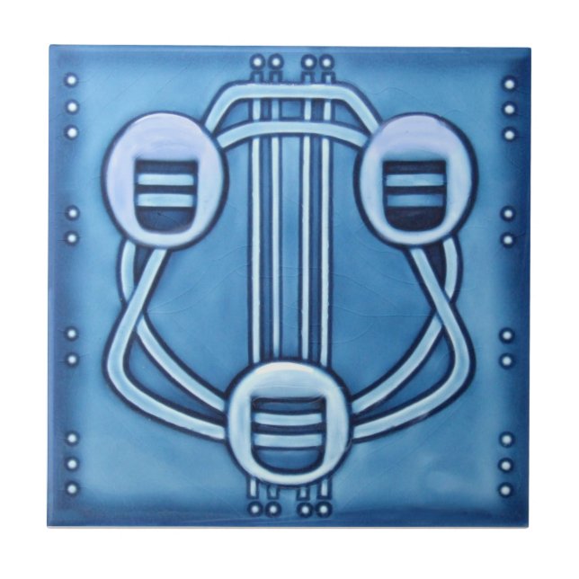 Azulejo da reprodução da antiguidade do (Frente)