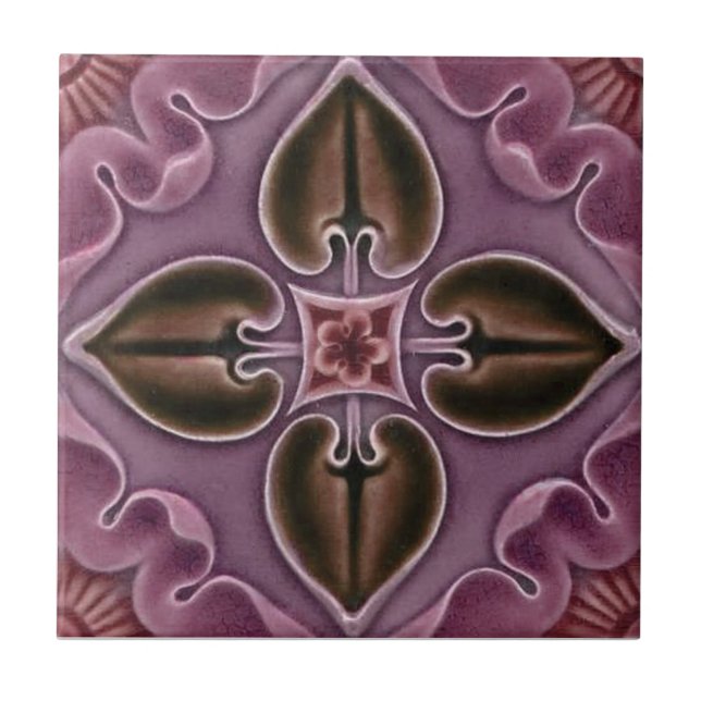 Azulejo da reprodução da antiguidade do (Frente)