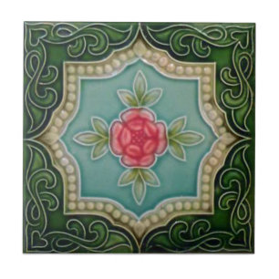 Azulejo da reprodução da antiguidade do Victoria