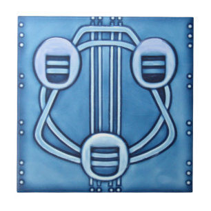 Azulejo da reprodução do art deco AD013