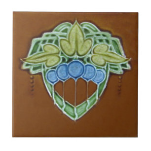 Azulejo da reprodução do art deco AD045