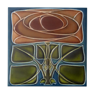 Azulejo da reprodução do art deco AD052