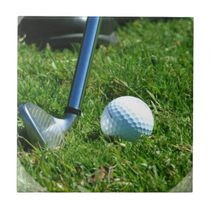 Azulejo da tacada leve do golfe