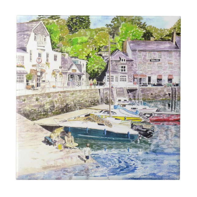 "Azulejo da vida de um cão" (Frente)