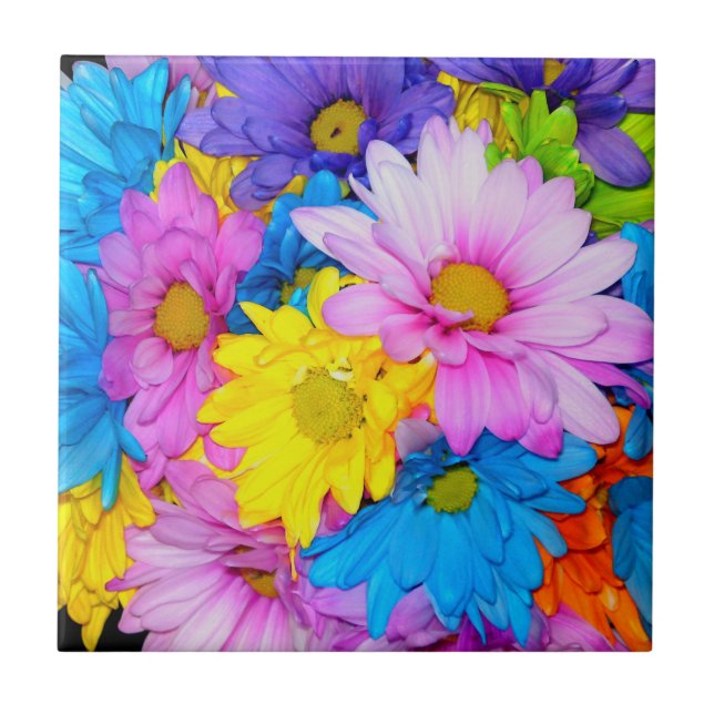 Azulejo Daisy Flower Mix (Frente)