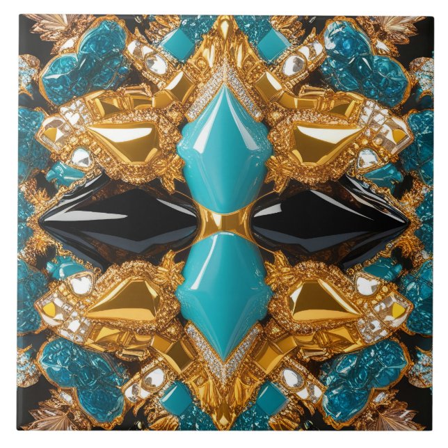 Azulejo das Bahamas Colors — Design moderna (Frente)